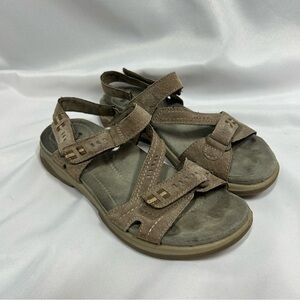 Earth Origins | Holland Sandals Slingback Strap Tan Beige Brown Women’s Size 8